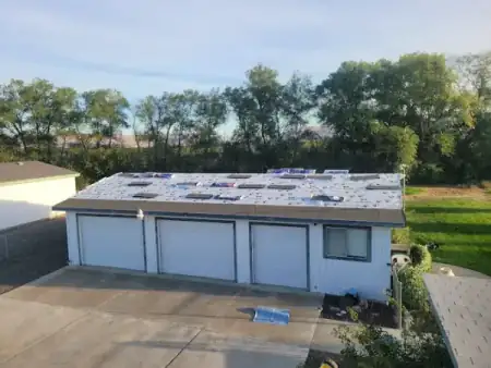 Modern two-story residential build framed by J&V Builders in Grant County WA